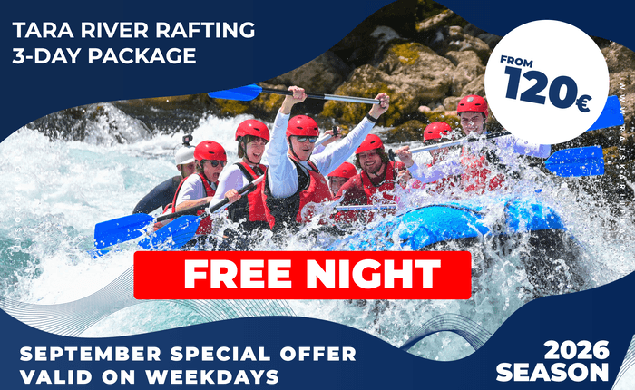 September special - Weekdays - Rajska Rijeka