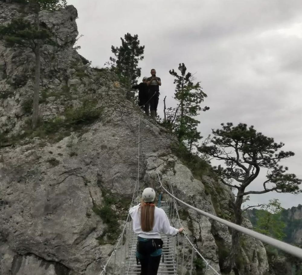 Ferata i zip line