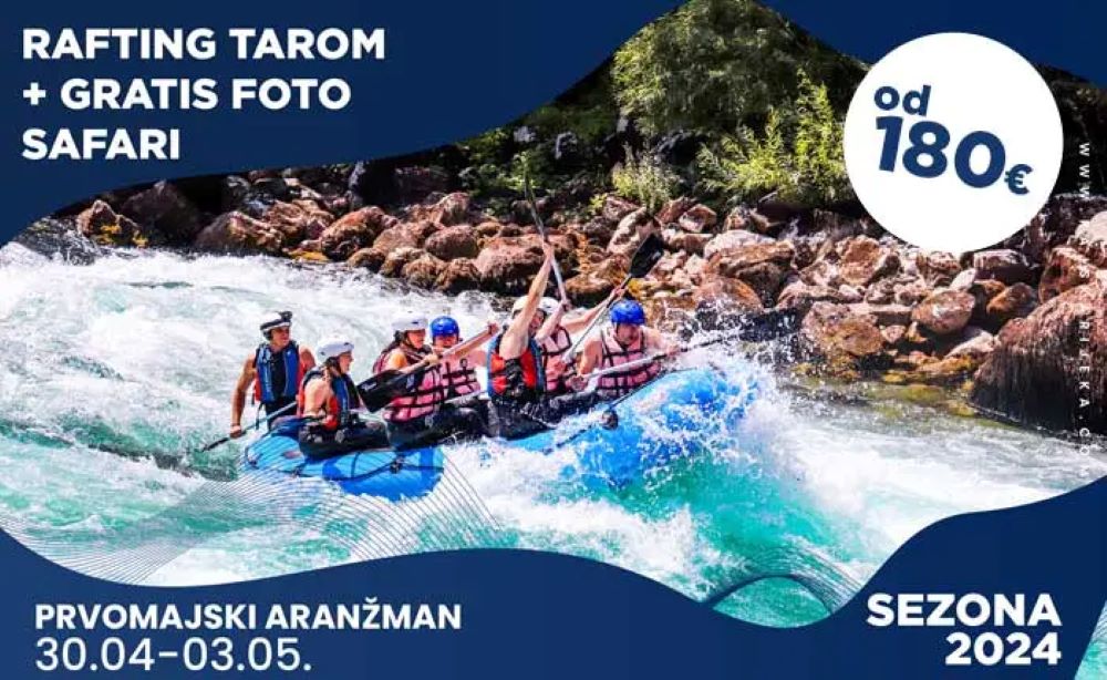 Prvomajski rafting aranžmani akcije i popusti
