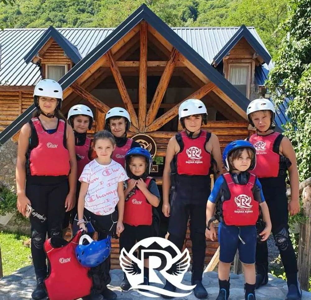Rafting Tara - popusti za decu u kampu Rajska rijeka 
