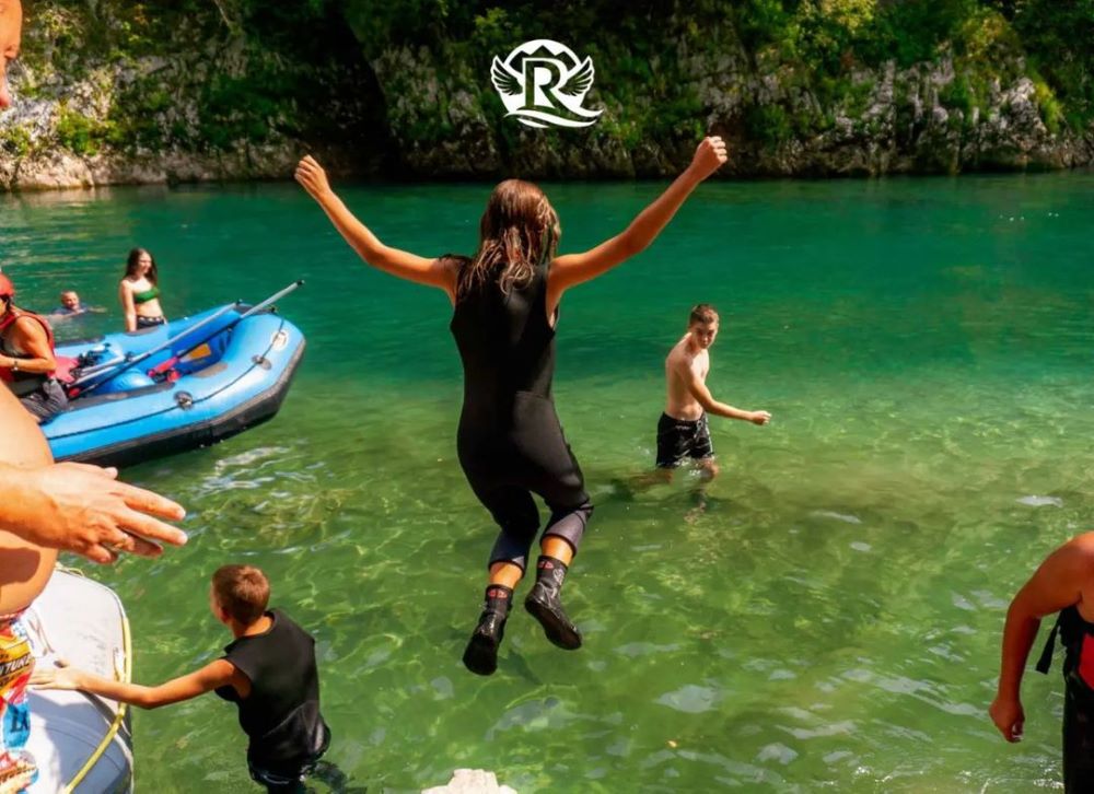Rafting i deca
