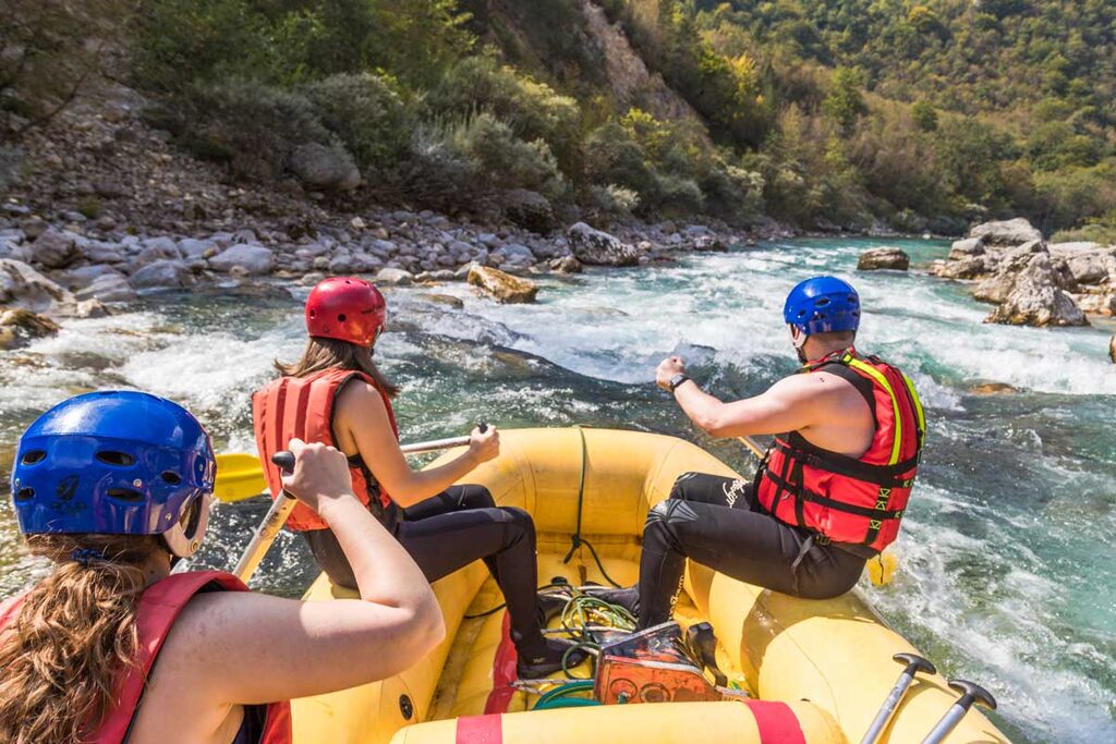 Rafting kamp rajska rijeka