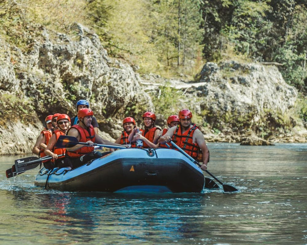 rafting tarom spust