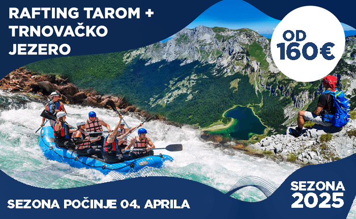 Rafting + Trnovačko jezero - Rafting Tarom - 2025