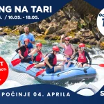 Rafting na Tari - Vikend rafting u Maju- Rajska Rijeka