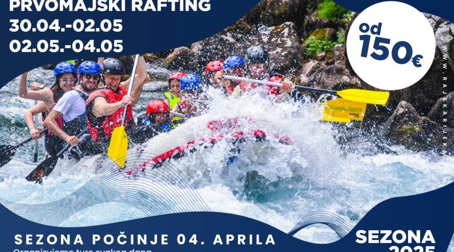 Prvomajski rafring 2025 - Rajska Rijeka