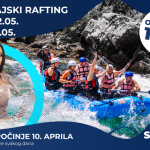 Rafting Tarom - Prvomajski aražman - dva termina 2026