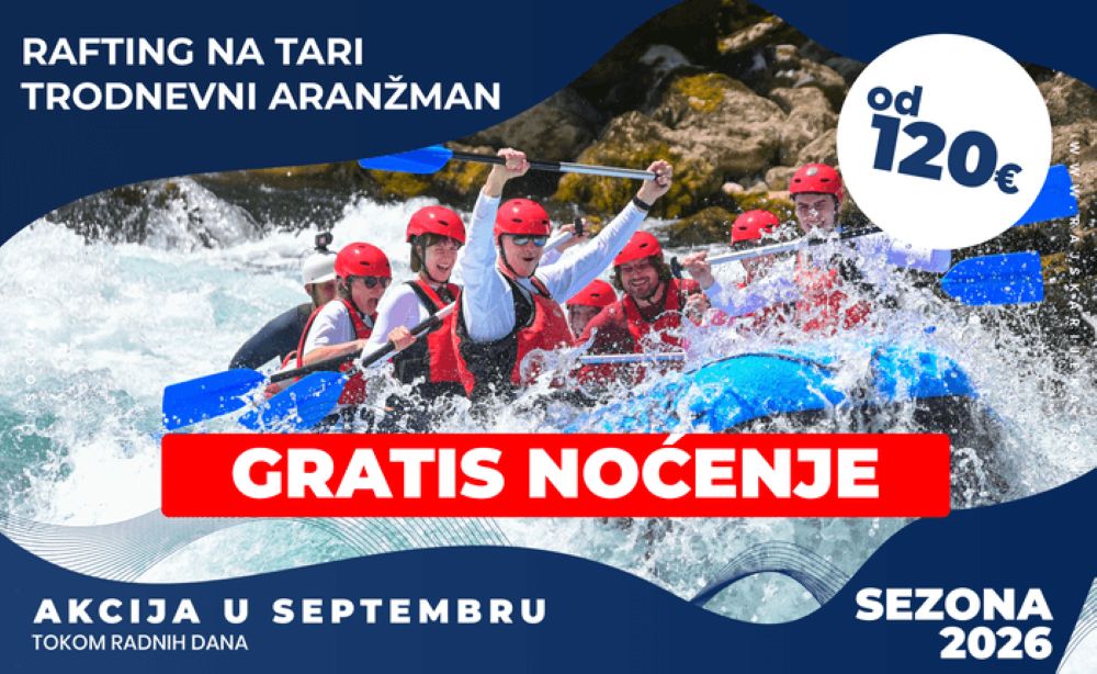 Rafting Tarom u septembru