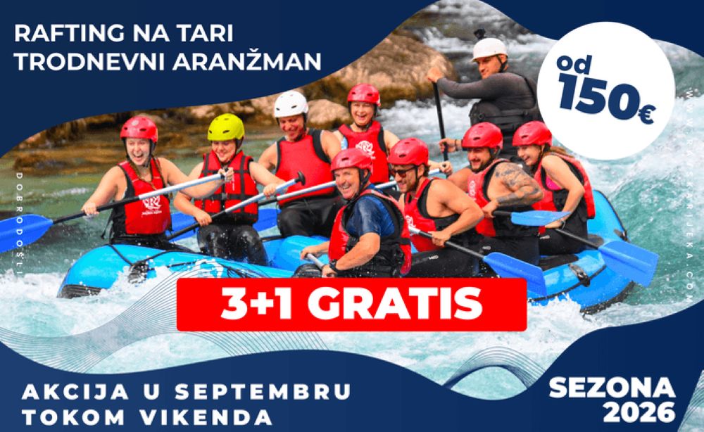 Rafting Tarom u septembru