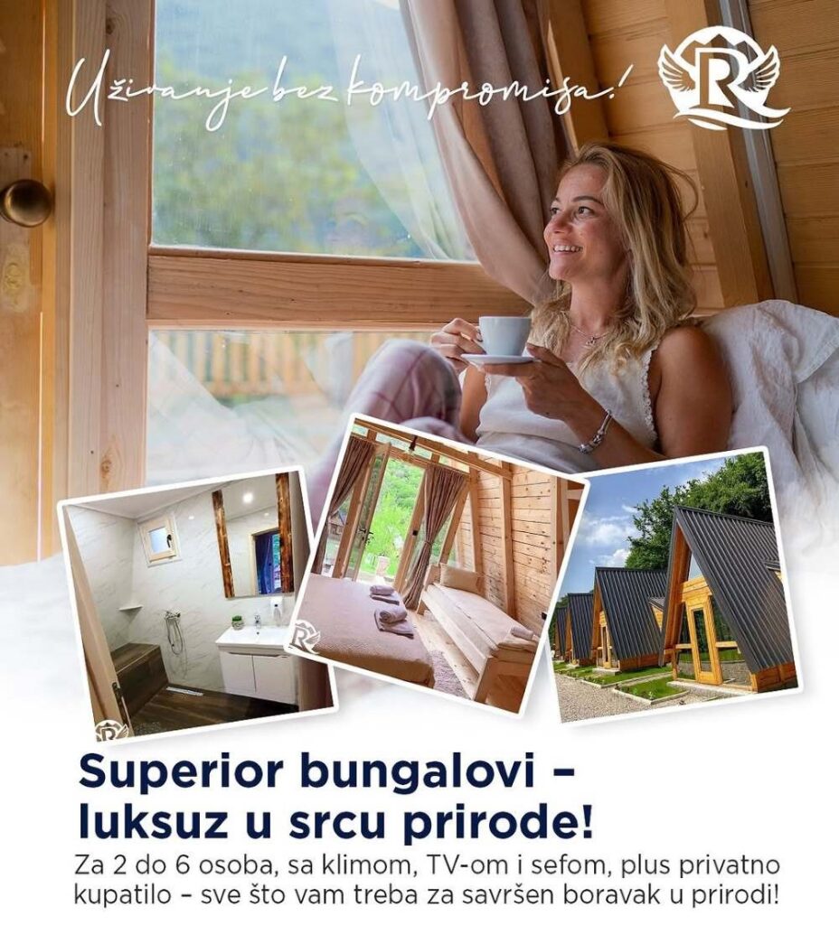 Rajska rijeka - superior bungalovi